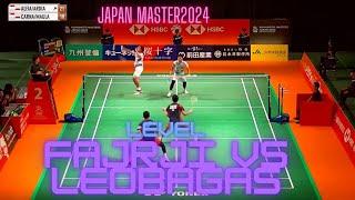 SEMI FINAL FAJAR ALFIAN/M.RIAN ARDIANTO VS LEO CARNANDAO/BAGAS JAPAN MASTER 2024