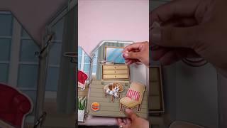 #papercraft #shortvideo #paperdiy #paperhouse #papercraft #paperpuppy#paperdog #paperdolls #paper