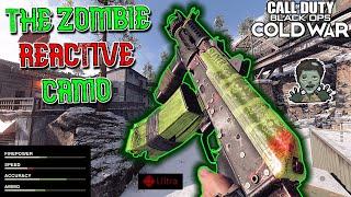 The ZOMBIE REACTIVE CAMO  (Black Ops Cold War Blueprints - Z-74u & Neutralizer)