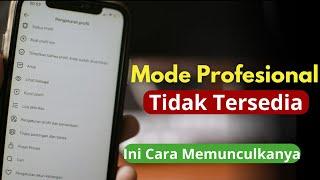 Cara Mengatasi Opsi Mode Profesional Facebook yang Tidak Muncul 2024