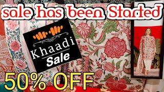 khaadi New Lawn Sale 50% Off || khaadi sale today | khaadi summer sale 2024