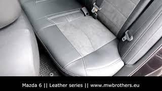 seat covers for Mazda 6 Elegance by MW Brothers Leather interior easy install