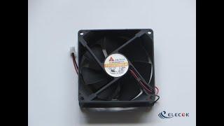 Y.S.TECH FD129225ES-N 12V 0.36A 2 Wires Cooling Fan