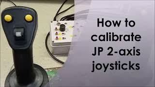 Calibration of JP PWM joysticks via SepSim