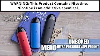 Unboxed With VaporDNA The Medo Ultra Portable Vape Pod Kit