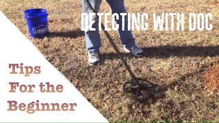 Beginners Tips for Metal Detecting: Looking for coins and relics in the Appalachian Mountains #77