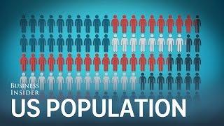 This animation puts the entire US population into perspective