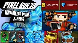 Pixel gun 3d 13.0.4 hack unlimited cions and gems working