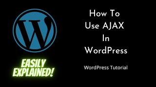 How to add AJAX in WordPress | WordPress | Beginners Tutorial | Tutorial - 15