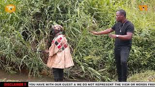 Nana Nsuoba burns a whole river dry with his 'powerful' sword. He strikes the water bammmm