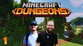 The Adventures of Wolf Boy and Axe Kid - Minecraft Dungeons (1)