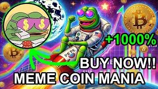 New Wall Street Pepe Meme Coin To Buy Next!! Make Money with Meme Coins Now!!