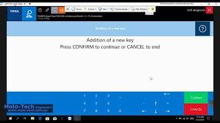 Triumph Key Programming with Texa Diagnostics and IDC5 bike software