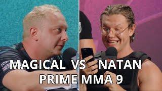 NATAN MARCOŃ Z MOCNYMI DOWODAMI NA DANIELA MAGICALA | ŚCIANA PŁACZU PRIME MMA 9 (Najlepsze Momenty)