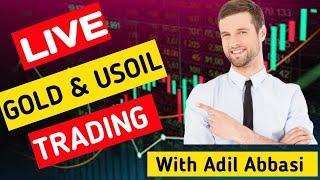 Live Forex & crypto Trading gold,usoil.eurusd,gbpjpy with Adil Abbasi 19/11/2024