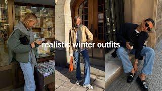 recreating pinterest outfits  winter basics