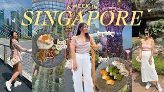 SINGAPORE VLOG | exploring the best places & foods with new friends