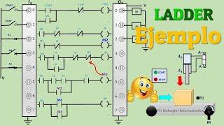 DIAGRAMA LADDER Ejemplos | Ejercicios | Ladder Logic PLC