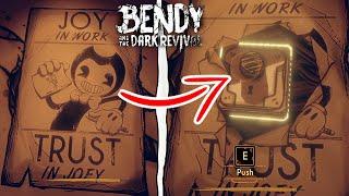 BATDR - What Happens if You Press ALL SECRET BUTTONS? (Bendy and the Dark Revival Secrets)