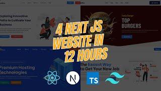 Building 4 Modern Next.js Websites: A Comprehensive Guide [2024]