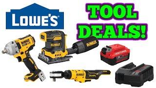 New Tool Deals At LOWES!