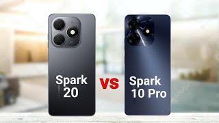 Tecno Spark 20 vs Tecno Spark 10 Pro