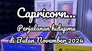 Capricorn  Perjalanan Hidupmu Di Bulan November 2024⁉️