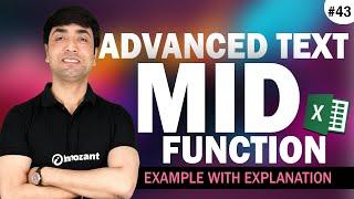 Excel MID Function | How to use MID Function in Excel | Example with Explanation