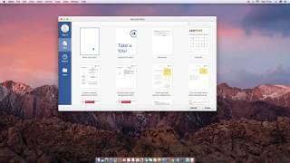 How to restart to default word template on mac