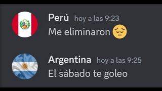 PERÚ ELIMINADO