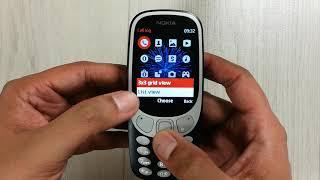 How to Change Menu View in Nokia 3310 || List View and Grid View