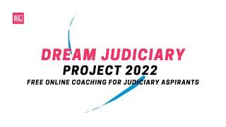 Dream Judiciary - Free Online Coaching for Judiciary Aspirants