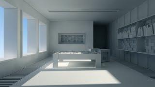 Interior Rendering with Mental Ray Part 1