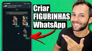 COMO CRIAR SUAS FIGURINHAS PERSONALIZDAS NO WHATSAPP