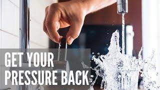 How to Fix Low Water Pressure in Your House | Re-pipe the house and cheaper solutions!