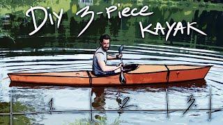 3-piece DIY wooden Kayak