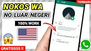 Cara Buat Nokos WA Terbaru 100% Work || Cara Buat Wa Luar Negeri 2023 !