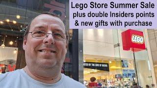 Lego Store - Summer Sale. Also double insiders points on certain themes & new GWPs available