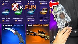 PULLING %1 ITEM x2 TIME ON XFUN !! NEW CS2 / CSGO GAMBLING SITE OF 2024! (XFUN FREE PROMO CODE 2024)