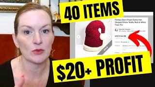 I Sold 40 Items for $20 or More on Ebay and Etsy, Here's What Worked!