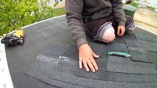 HOW TO SHINGLE! STARTING SHINGLE COURSES AND SHINGLE NAIL PATTERN