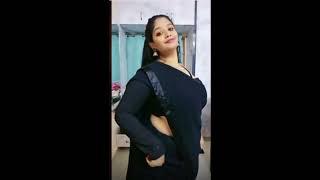 Black saree Outlook tutorial video | Periscope Small dance 12)