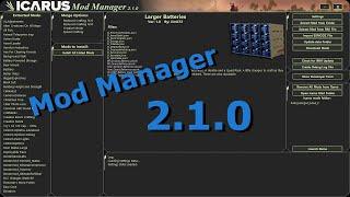 Icarus Mod Manager 2.1.0