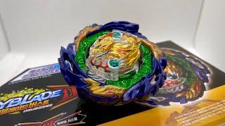 The HAND SPIN Beyblade | B-185 Vanish Fafnir Tapered Kick-3 Burst DB Beyblade