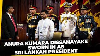 COLOMBO | Sri Lanka swears in Marxist-leaning Anura Kumara Dissanayake as new president.