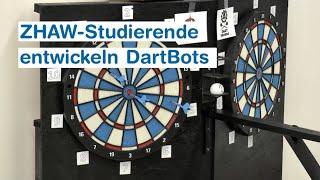 Studierende entwickeln DartBots | ZHAW School of Engineering