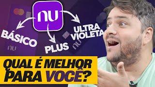 Entenda das DIFERENÇAS do Nubank "básico", Plus e Ultravioleta | NÃO ERRE!