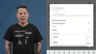 How to set up a static IP address on Android