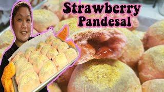 STRAWBERRY PANDESAL TRENDING AIZA BENOIT #strawberrypandesal