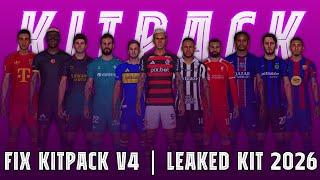 PES 2017 | Fix Kitpack 2024/25 AIO V4 - Leaked Kit 2026